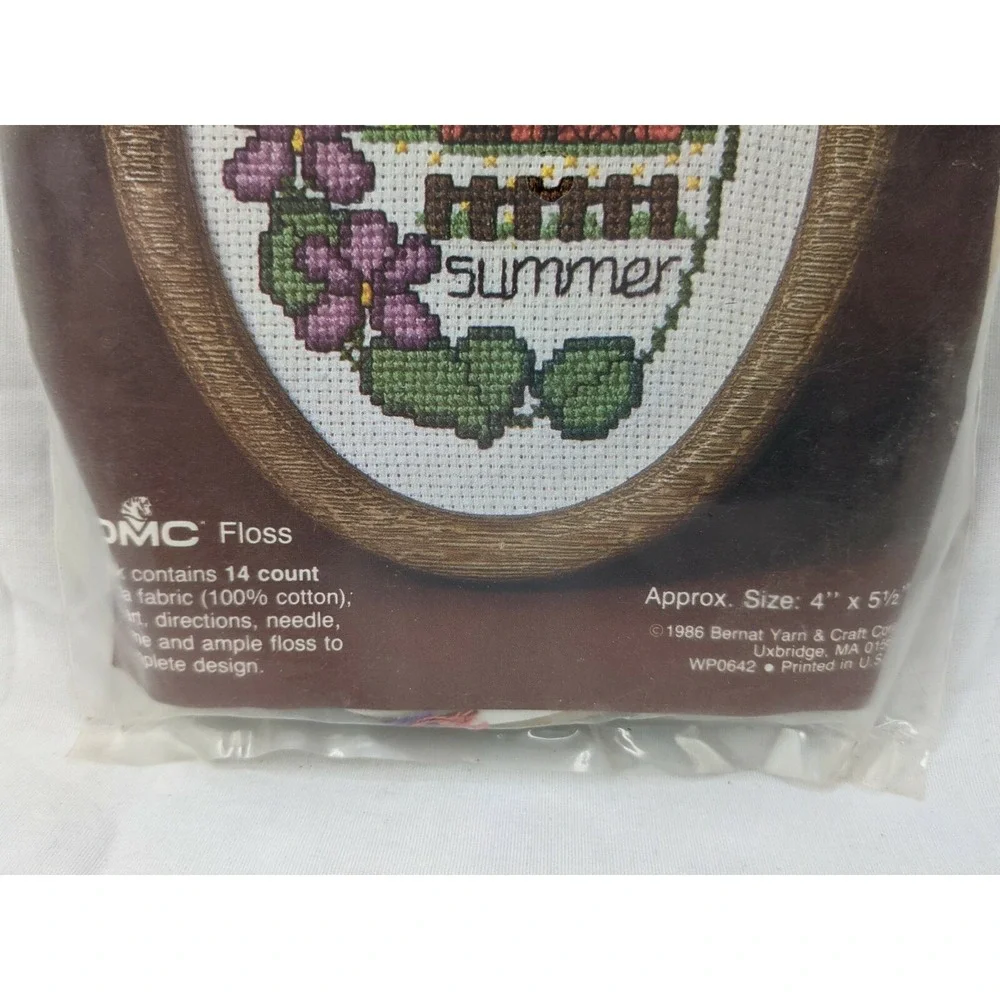Bernat Counted Cross Stitch‎ Summer Farm Kit